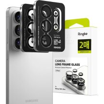 Комплект защитных стекол Ringke Camera Lens Frame Glass для Samsung Galaxy S26 Ultra (S948) 8800328814943 - Black: фото 1 из 16