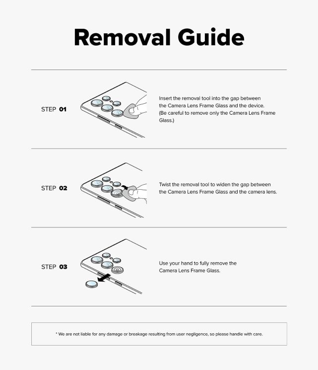 Комплект защитных стекол Ringke Camera Lens Frame Glass для Samsung Galaxy S26 Ultra (S948) 8800328814943 - Black: фото 14 из 16