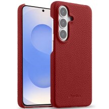 Кожаный чехол MELKCO Leather Case для Samsung Galaxy S26 (S942) - Red: фото 1 из 5