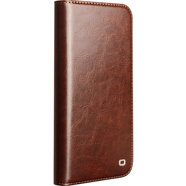 Шкіряний чохол QIALINO Classic Case для iPhone 18 Pro Max - Brown: фото 4 з 13