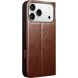 Шкіряний чохол QIALINO Classic Case для iPhone 18 Pro Max - Brown (423859Z). Фото 5 з 13