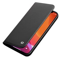 Кожаный чехол QIALINO Wallet Case для Apple iPhone 12 / iPhone 12 Pro - Black: фото 1 из 15