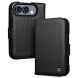 Шкіряний чохол QIALINO Wallet Case (FF) для iPhone Duo - Black (435022B). Фото 1 з 11