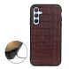 Кожаный чехол UniCase Croco Skin для Samsung Galaxy A54 (A546) - Brown (319910Z). Фото 2 из 5