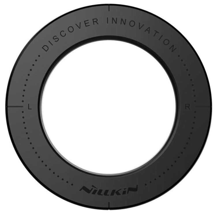 Магнитное кольцо NILLKIN SnapHold Ultra Magnetic Sticker - Black: фото 2 из 16