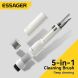 Набор для чистки гаджетов ESSAGER 5 в 1 cleaning brush (EQJ05-QF02) - White (981957W). Фото 2 из 8