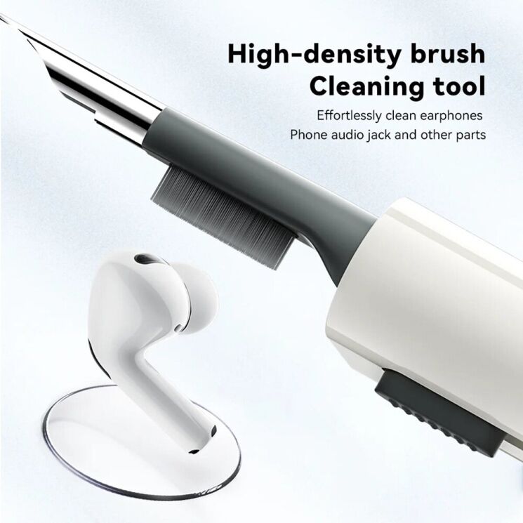 Набор для чистки гаджетов ESSAGER 5 в 1 cleaning brush (EQJ05-QF02) - White: фото 4 из 8