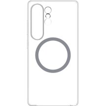 Оригинальный чехол Clear Magnet Case для Samsung Galaxy S25 Ultra (S938) GP-FPS938SAATW - Transparent: фото 1 из 2