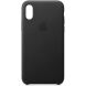 Оригінальний чохол Leather Case для Apple iPhone X / iPhone XS (MRWM2) - Black (353323B). Фото 3 з 4