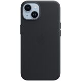 Оригинальный чехол Leather Case with MagSafe для Apple iPhone 14 (MPP43ZE/A) - Midnight: фото 1 из 7
