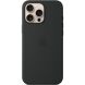 Оригинальный чехол Silicone Case with MagSafe для Apple iPhone 16 Pro Max (MYYT3) - Black (366356B). Фото 4 из 4
