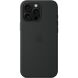 Оригинальный чехол Silicone Case with MagSafe для Apple iPhone 16 Pro Max (MYYT3) - Black (366356B). Фото 3 из 4