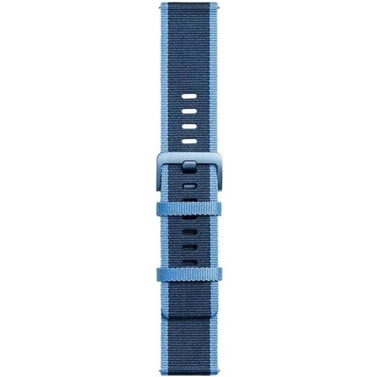 Оригінальний ремінець Braided для Xiaomi Watch S1 / S1 Active / Mi Watch (BHR6213GL) - Navy Blue: фото 1 з 1