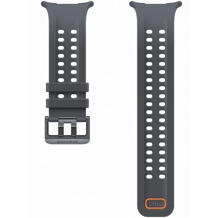 Оригінальний ремінець Marine Band для Samsung Galaxy Watch Ultra 2 (47mm) ET-SNL71MGEGEU - Black (427001B) Оригінальний ремінець Marine Band для Samsung Galaxy Watch Ultra 2 (47mm) ET-SNL71MGEGEU - Black: фото 1 з 3