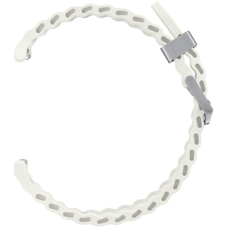 Оригинальный ремешок Marine Band для Samsung Galaxy Watch Ultra (47mm) / Ultra (2025) ET-SNL70MWEGEU Технічна упаковка  - White Sand: фото 4 из 4