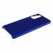 Пластиковый чехол Deexe Hard Shell для Samsung Galaxy S20 (G980) - Dark Blue (316042DB). Фото 4 из 5