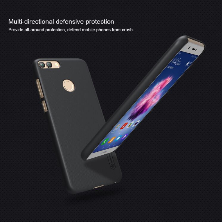 Пластиковый чехол NILLKIN Frosted Shield для Huawei P Smart - Black: фото 13 из 13