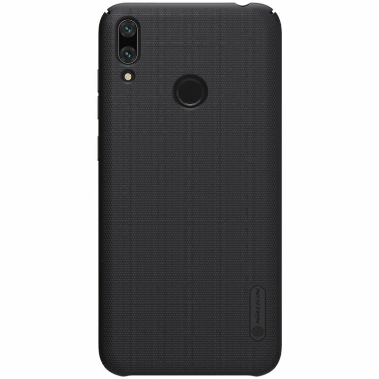 Пластиковый чехол NILLKIN Frosted Shield для Huawei Y7 (2019) - Black: фото 1 из 14