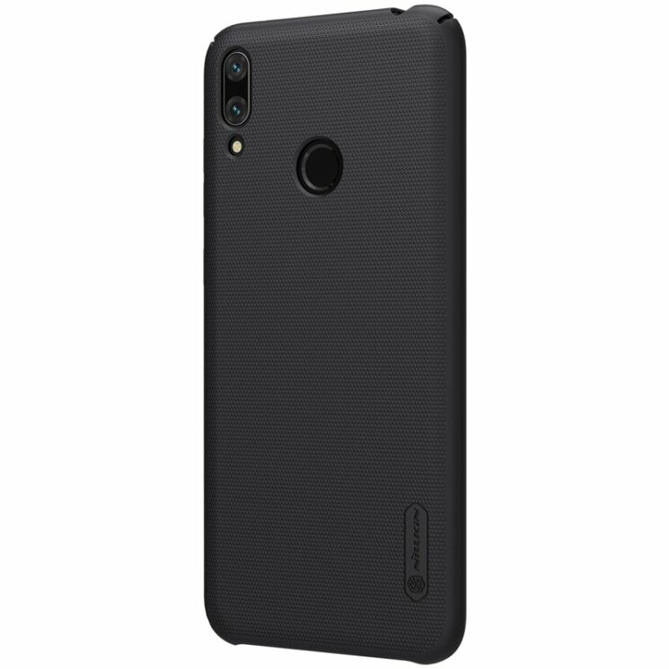 Пластиковый чехол NILLKIN Frosted Shield для Huawei Y7 (2019) - Black: фото 3 из 14