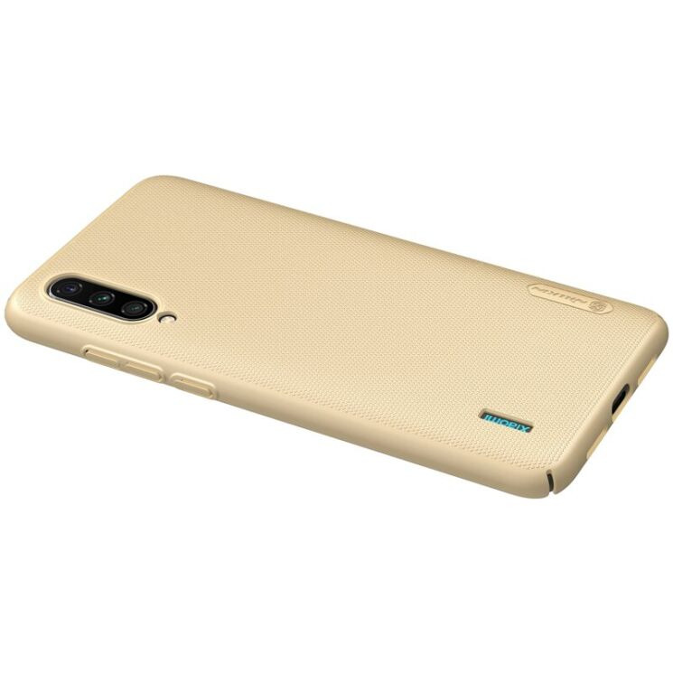 Пластиковий чохол NILLKIN Frosted Shield для Xiaomi Mi CC9 / Mi 9 Lite - Gold: фото 3 з 15