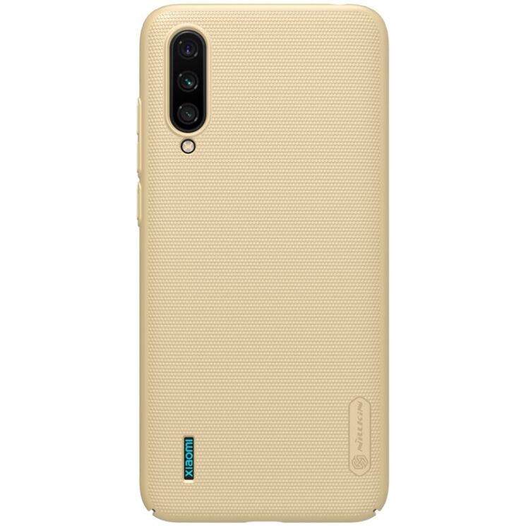 Пластиковий чохол NILLKIN Frosted Shield для Xiaomi Mi CC9 / Mi 9 Lite - Gold: фото 1 з 15