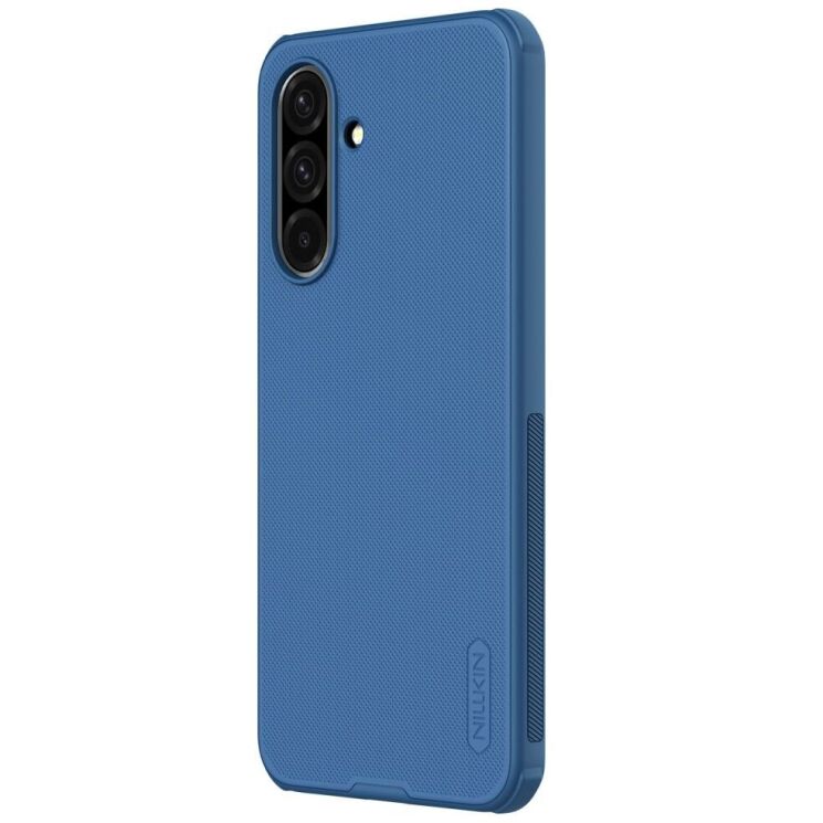 Пластиковый чехол NILLKIN Frosted Shield Pro для Samsung Galaxy A26 (A266) - Blue: фото 2 из 14