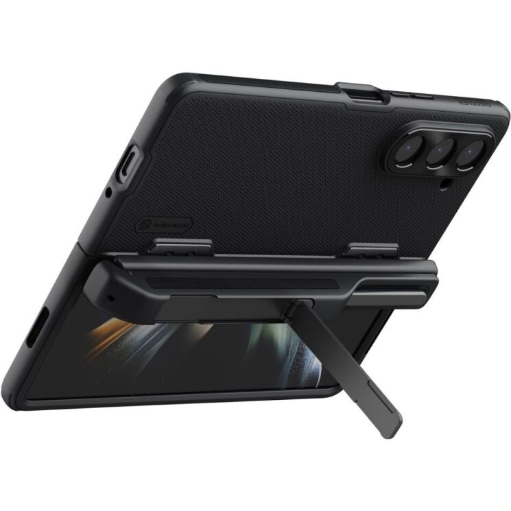 Пластиковый чехол NILLKIN Frosted Shield Pro (FF) для Samsung Galaxy Fold 5 - Black: фото 2 из 18