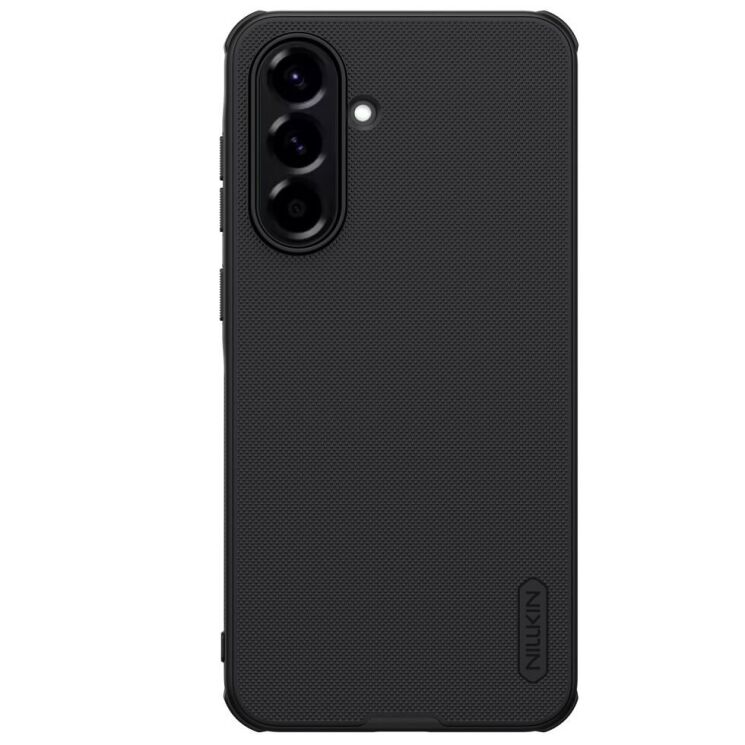 Пластиковий чохол NILLKIN Frosted Shield Pro Magnetic для Samsung Galaxy A56 (A566) - Black: фото 1 з 12
