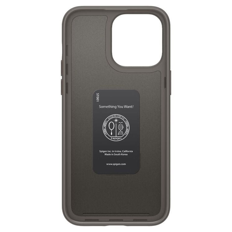Защитный чехол Spigen (SGP) Thin Fit для Apple iPhone 14 Pro - Gunmetal: фото 7 из 15
