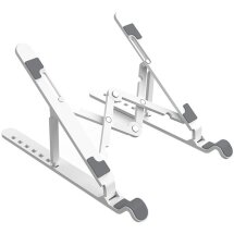 Подставка для ноутбука ORICO Portable Laptop Stand - Silver: фото 1 из 11