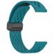 Ремінець Deexe Astra Strap для годинників з шириною кріплення 20мм - Navy Green (895435NG). Фото 3 з 11