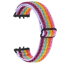 Ремінець Deexe Braided Strap для Samsung Galaxy Fit 3 - Rainbow: фото 1 з 6