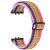 Ремешок Deexe Braided Strap для Samsung Galaxy Fit 3 - Rainbow: фото 1 из 6