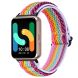 Ремінець Deexe Braided Strap для Samsung Galaxy Fit 3 - Rainbow (349028RW). Фото 2 з 6