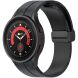 Ремешок Deexe Camo Silicone для Samsung Galaxy Watch 4 / 4 Classic / 5 / 5 Pro - Dark Grey (284643DH). Фото 4 из 6