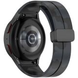 Ремінець Deexe Camo Silicone для Samsung Galaxy Watch 4 / 4 Classic / 5 / 5 Pro - Dark Grey (284643DH)