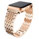 Ремешок Deexe Diamond для Apple Watch 42 (Series 10) / 41 / 40 / SE 40 / 38 - Rose Gold (251817RG). Фото 2 из 5