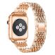 Ремешок Deexe Diamond для Apple Watch 42 (Series 10) / 41 / 40 / SE 40 / 38 - Rose Gold (251817RG). Фото 1 из 5