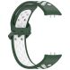 Ремінець Deexe Dot Color для Samsung Galaxy Fit 3 - Dark Green / White (349023GW). Фото 4 з 7