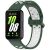 Ремешок Deexe Dot Color для Samsung Galaxy Fit 3 - Dark Green / White: фото 1 из 7
