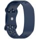 Ремінець Deexe Dot Style для Garmin CIRQA - Dark Blue (362608DB). Фото 4 з 6