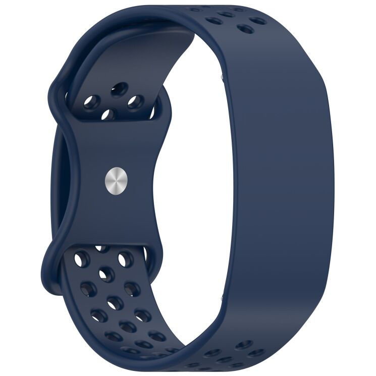 Ремінець Deexe Dot Style для Garmin CIRQA - Dark Blue (362608DB) Ремінець Deexe Dot Style для Garmin CIRQA - Dark Blue: фото 4 з 6