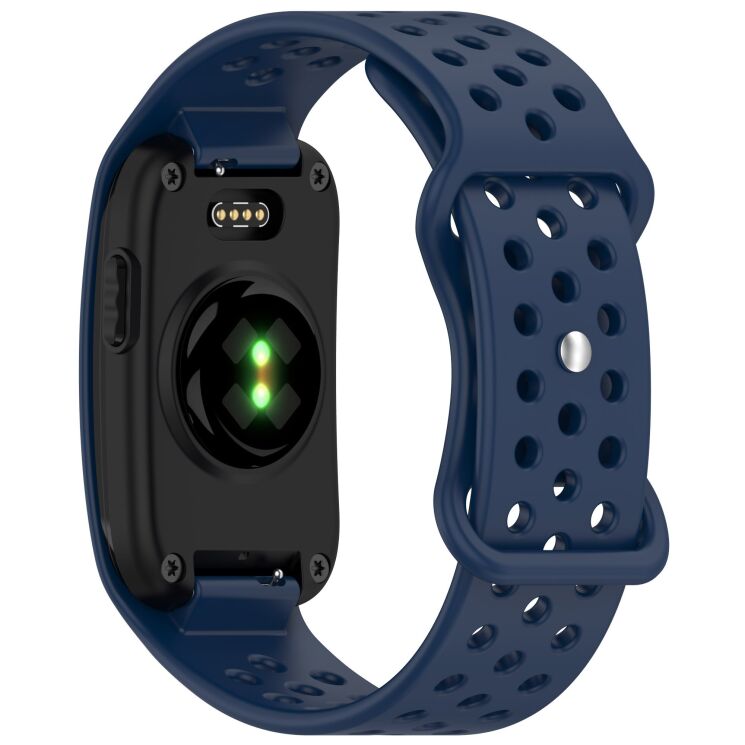 Ремінець Deexe Dot Style для Garmin CIRQA - Dark Blue (362608DB) Ремінець Deexe Dot Style для Garmin CIRQA - Dark Blue: фото 2 з 6