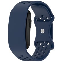 Ремінець Deexe Dot Style для Garmin CIRQA - Dark Blue: фото 1 з 6