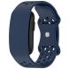 Ремінець Deexe Dot Style для Garmin CIRQA - Dark Blue (362608DB). Фото 1 з 6