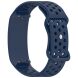 Ремінець Deexe Dot Style для Garmin CIRQA - Dark Blue (362608DB). Фото 3 з 6
