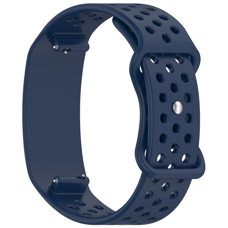 Ремінець Deexe Dot Style для Garmin CIRQA - Dark Blue (362608DB) Ремінець Deexe Dot Style для Garmin CIRQA - Dark Blue: фото 3 з 6