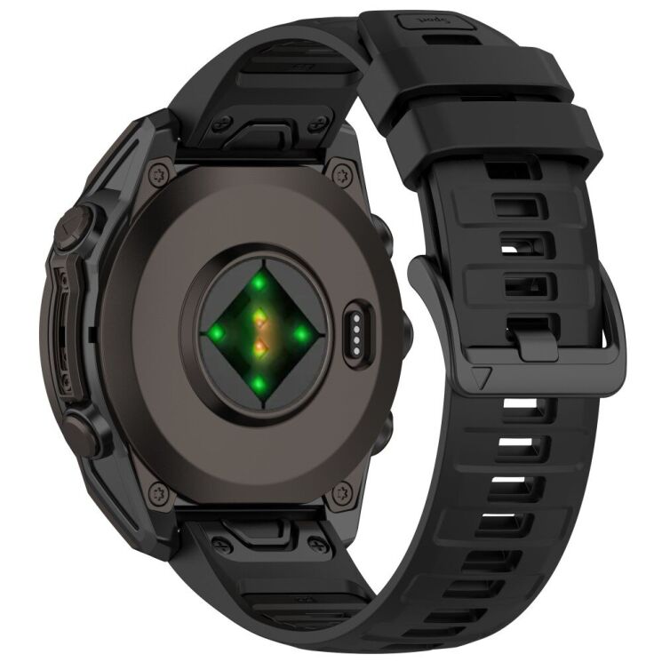 Ремешок Deexe Dual Color для часов с шириной крепления 22мм - Black: фото 1 из 4