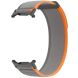 Ремешок Deexe Fastener Strap для Samsung Galaxy Watch Ultra (47mm) - Orange / Grey (358017OH). Фото 2 из 3