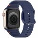 Ремінець Deexe Galaxy Strap для Apple Watch 42 (Series 10) / 41 / 40 / SE 40 / 38 - Navy Blue (345120DB). Фото 1 з 7